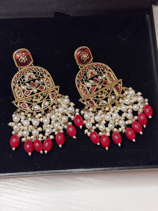FMC480 - Kundan Earrings