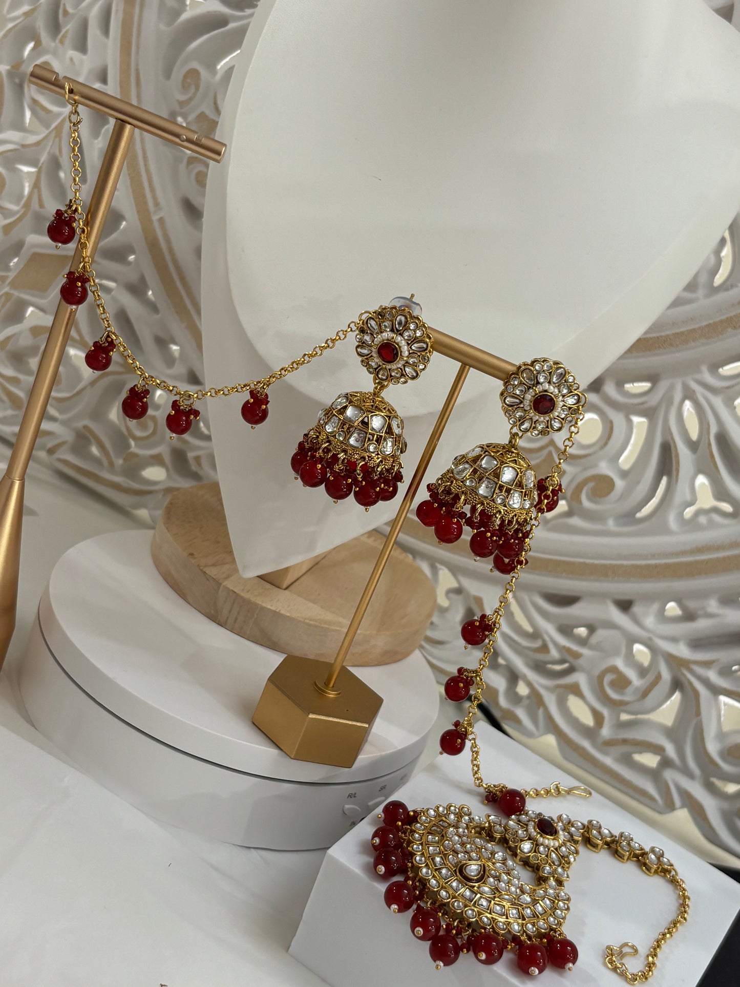 FMC535 - Jhumki Tikka Set