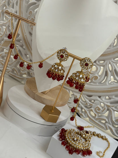 FMC535 - Jhumki Tikka Set