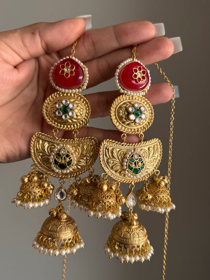 FMC2876 - Brass Earrings