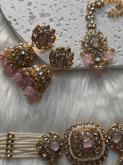 FMC525 - Kundan Chokar Necklace