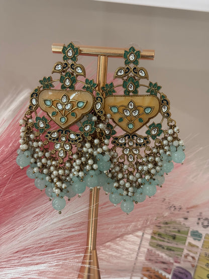 FMC675 - Kundan Earrings