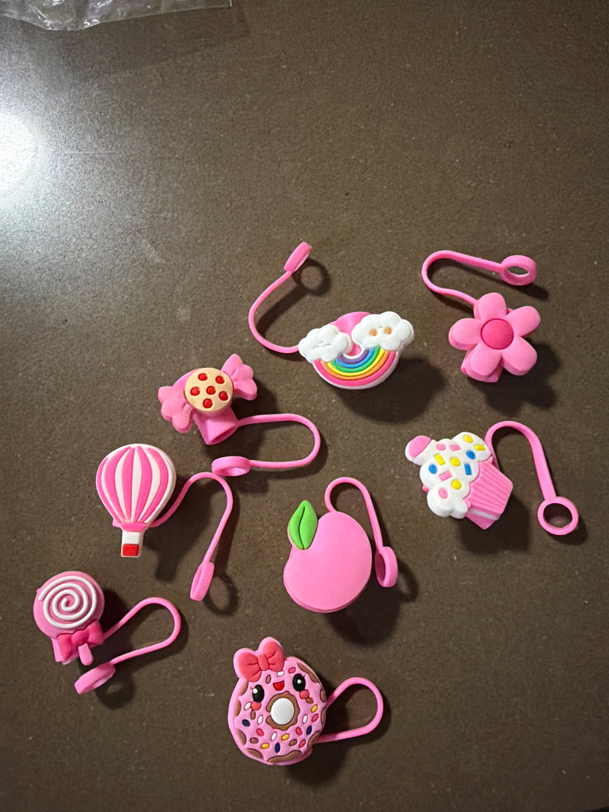 Straw Cap - Random Pink