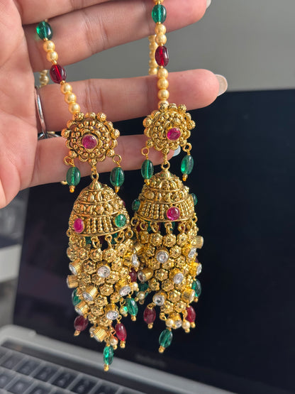 FMC2455 - 2 Gram Gold Plated Jhumki