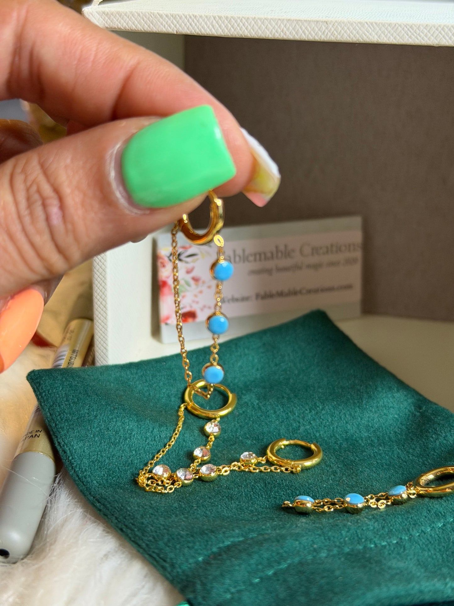 FMC515 - Gold Plated Hoops