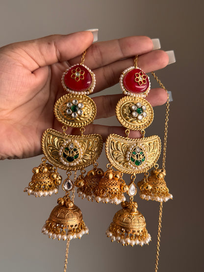 FMC2876 - Brass Earrings