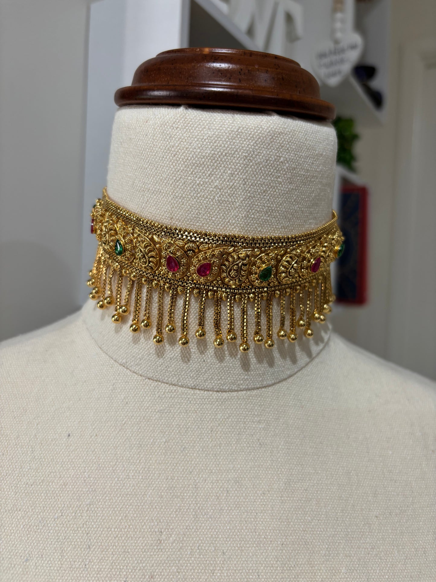 FMC4720 - 2 Gram Gold Plated Necklace Set