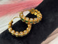 FMC915 - 22 Carat Gold Plated Hoops