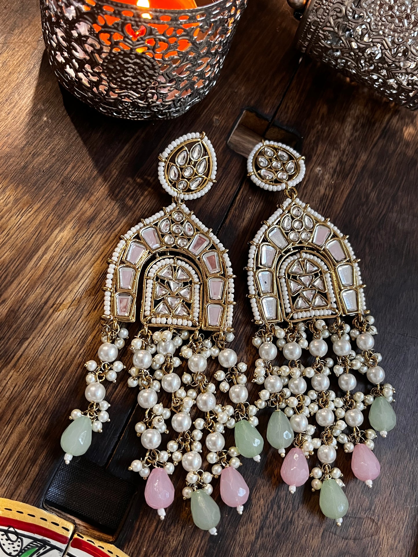 FMC105 - Kundan Earrings