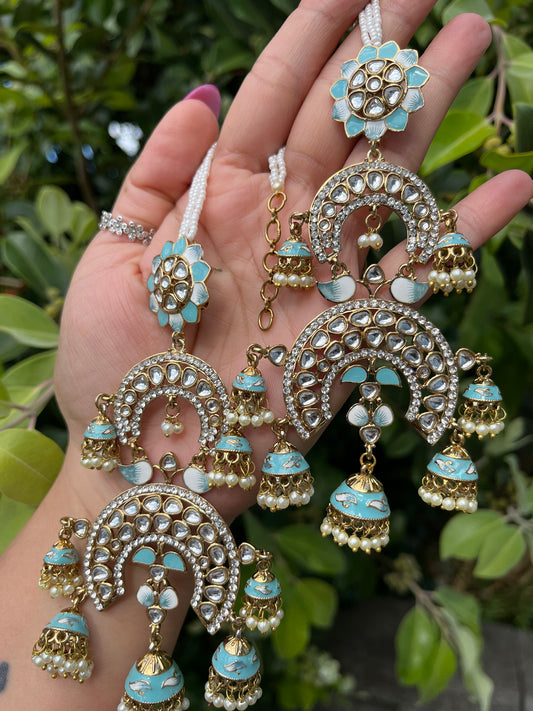 FMC245 - Kundan Earrings - $10 OFF