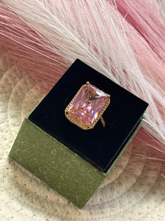 FMC864 - Statement Gold Plated Ring