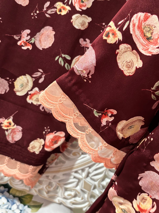 Tabby Silk Stylish Cord Set