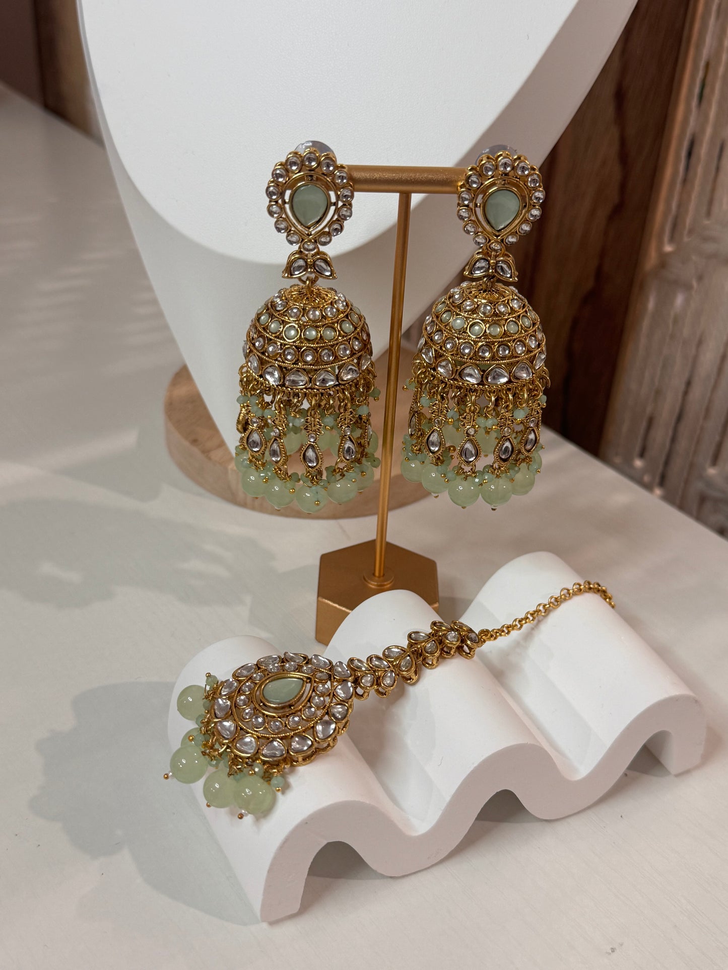 FMC785 - Jhumki Tikka Set