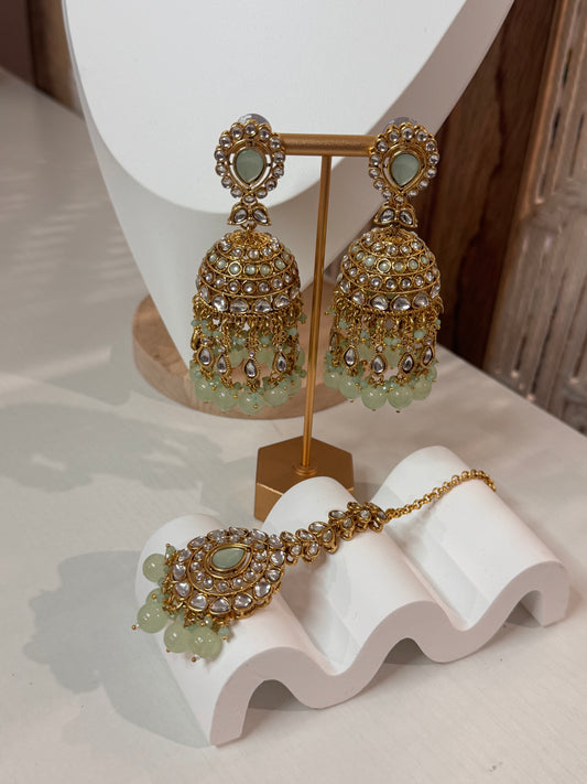 FMC785 - Jhumki Tikka Set