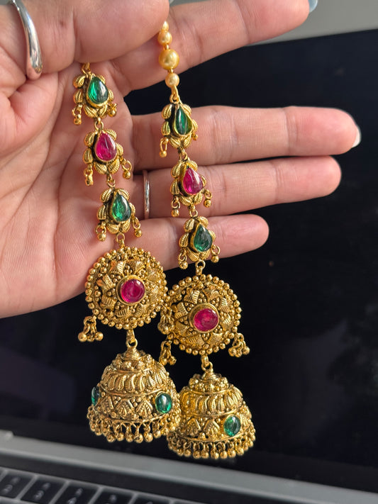 FMC2312 - 2 Gram Gold Plated Jhumki