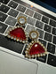 FMC1463 - Mossanite Kundan Earrings