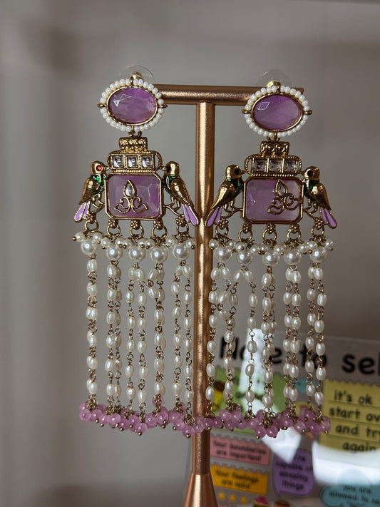 FMC490 - Kundan Earrings