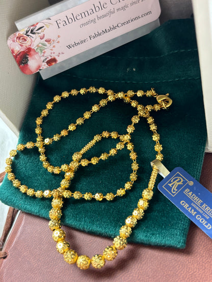 FMC2602 - Gram Gold plated Chain