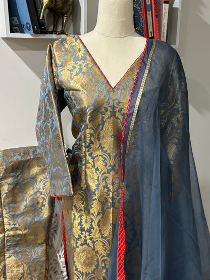 Banarasi Brocade Suit Pant