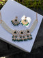 FMC1154 - Uncut Kundan Necklace Set - $57 OFF