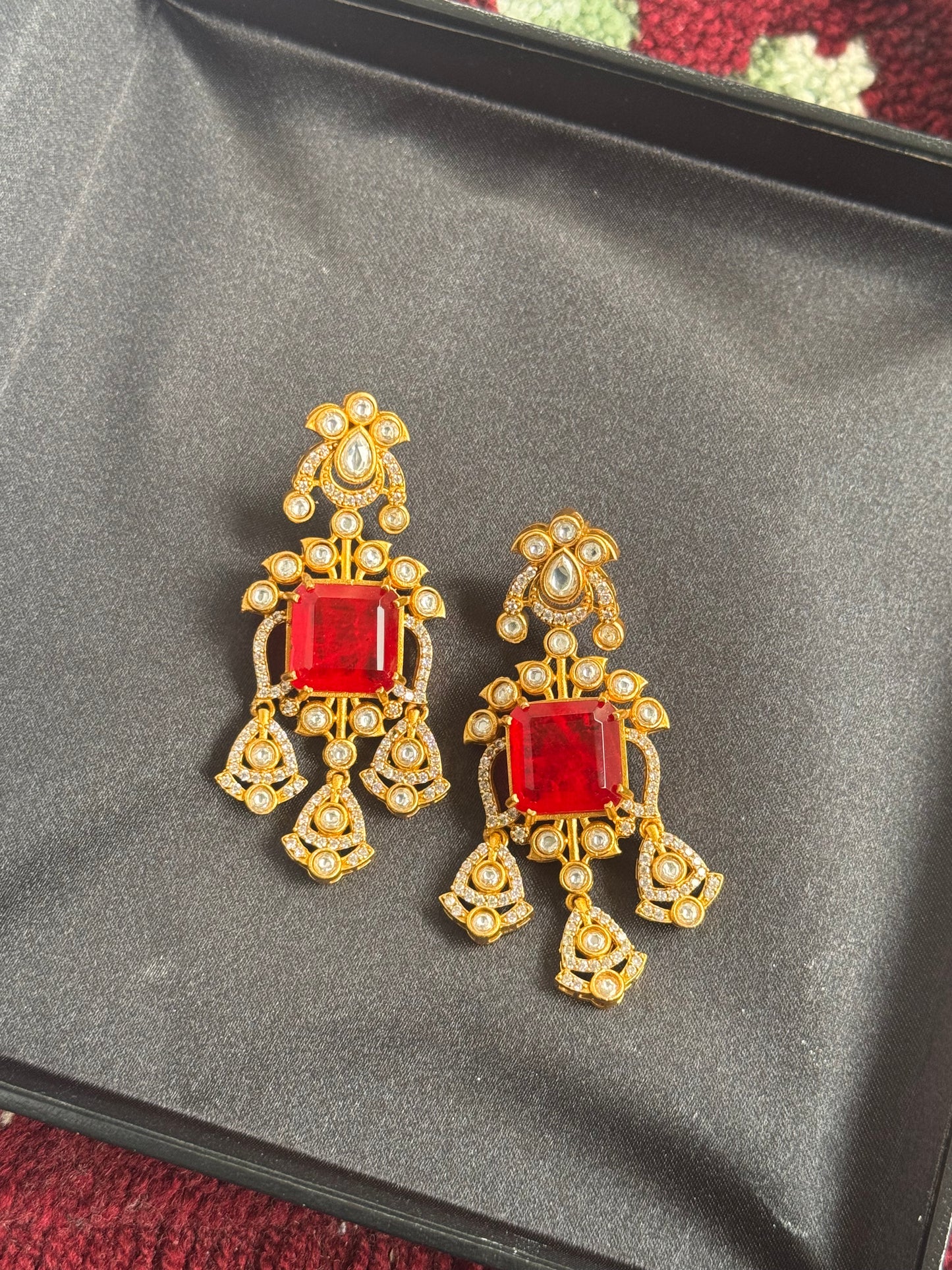 FMC789 - Mossanite Earrings