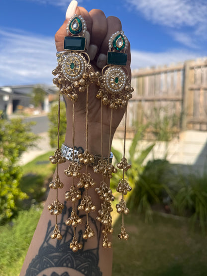 FMC1050 - Brass (Kashmiri) Earrings