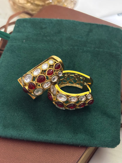 FMC9751 - Kundan Hoops