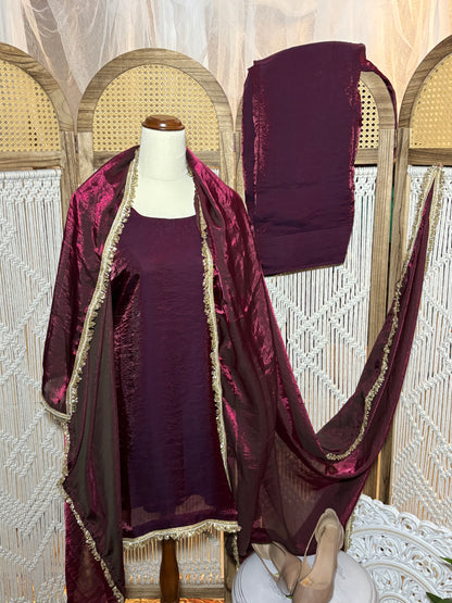 Fendi Silk Farshi Salwar Suit