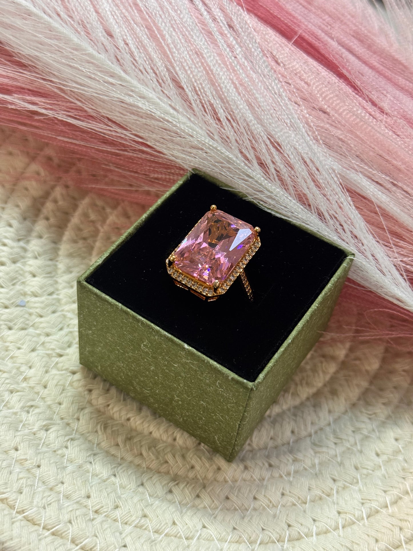 FMC864 - Statement Gold Plated Ring