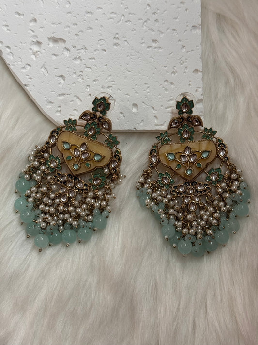 FMC675 - Kundan Earrings
