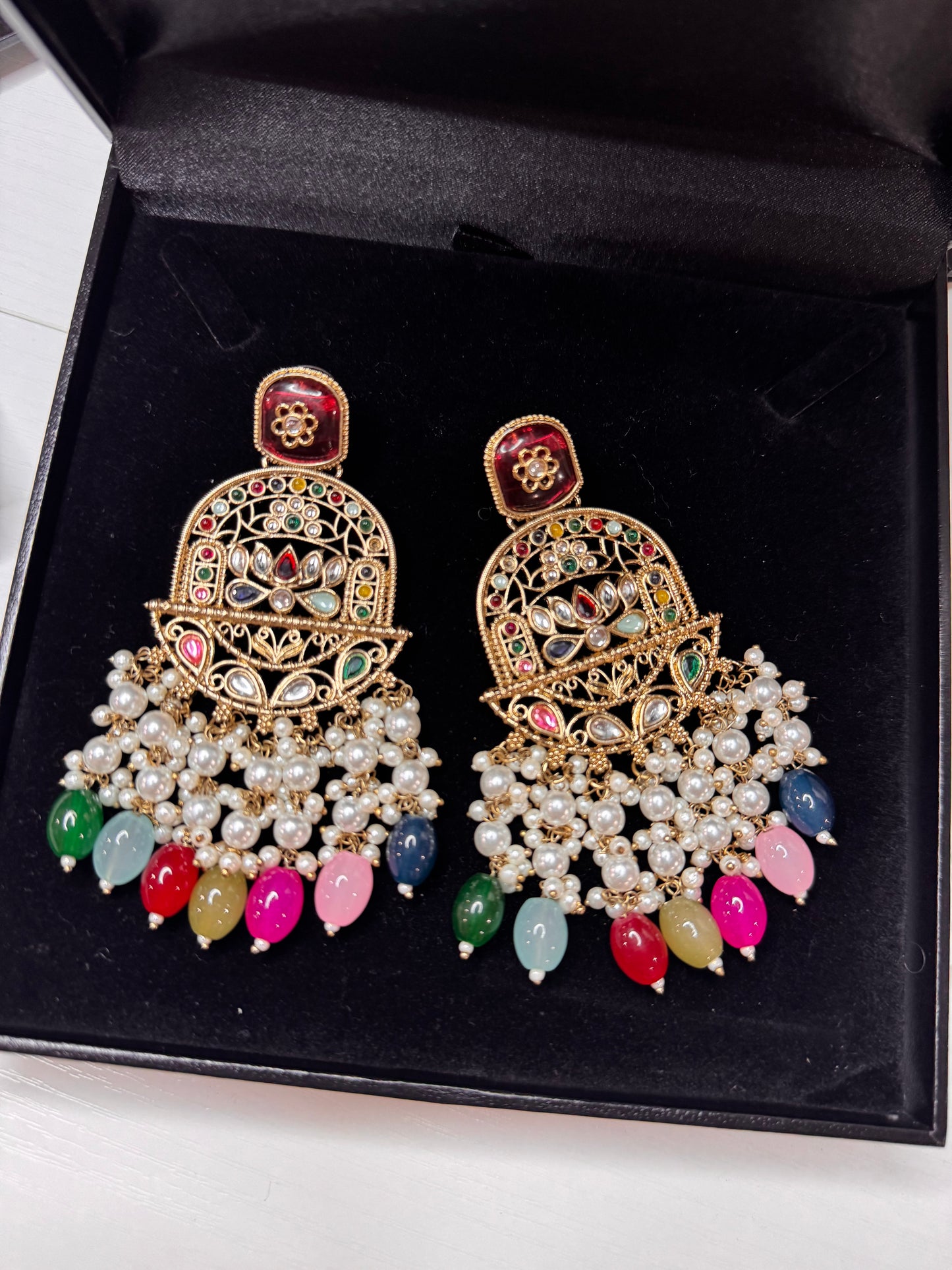 FMC480 - Kundan Earrings