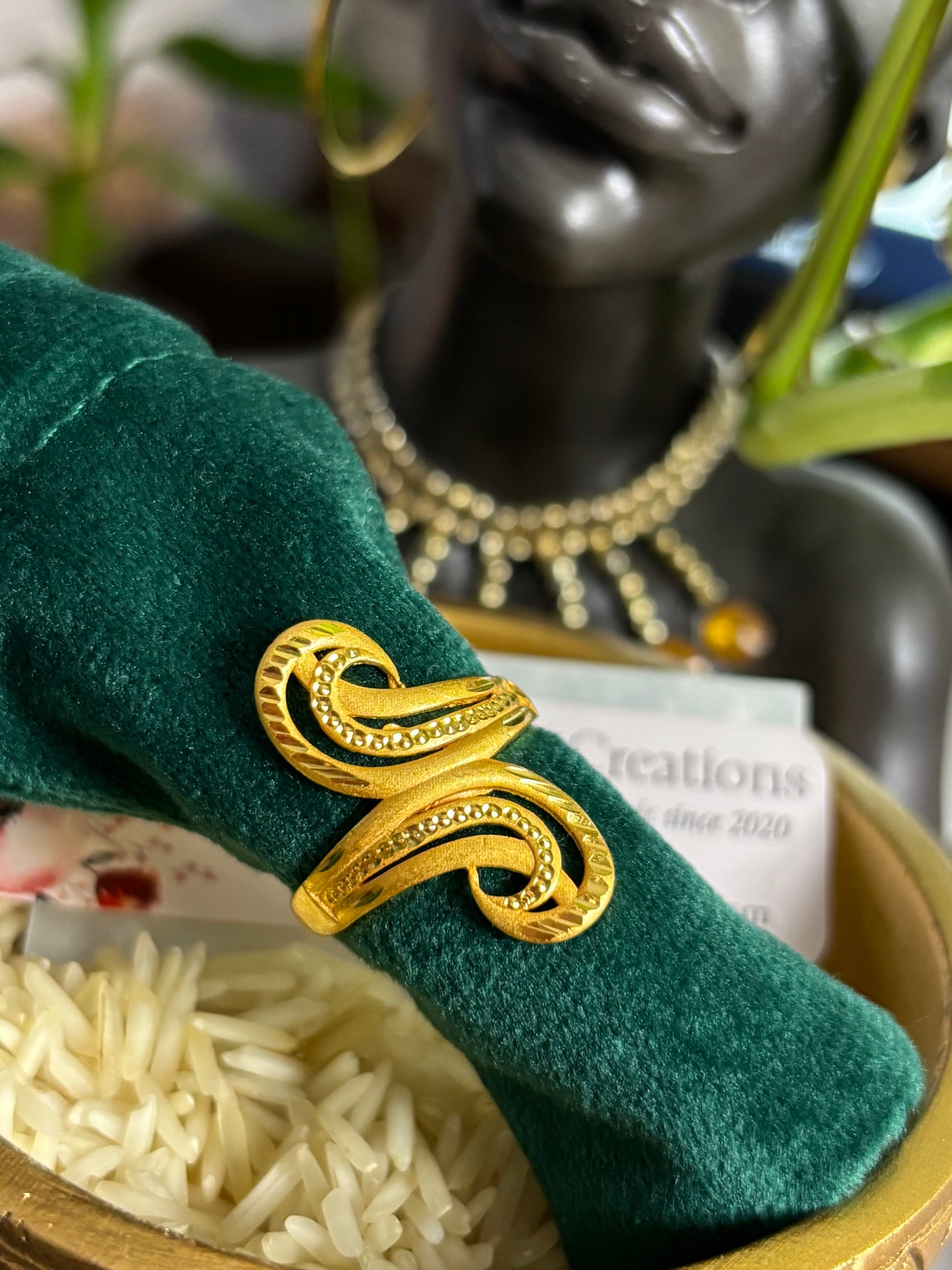 FMC1906 - Gold Plated Ring