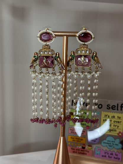 FMC490 - Kundan Earrings