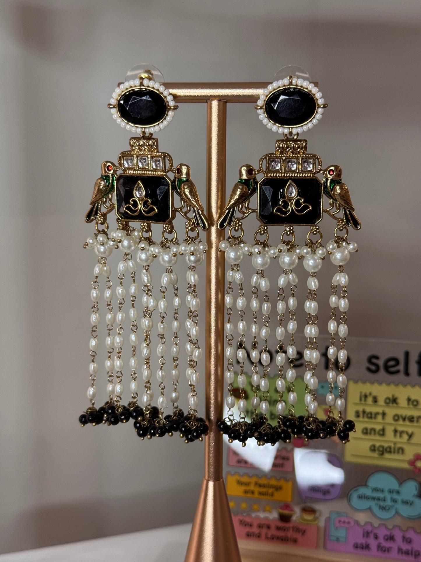 FMC490 - Kundan Earrings