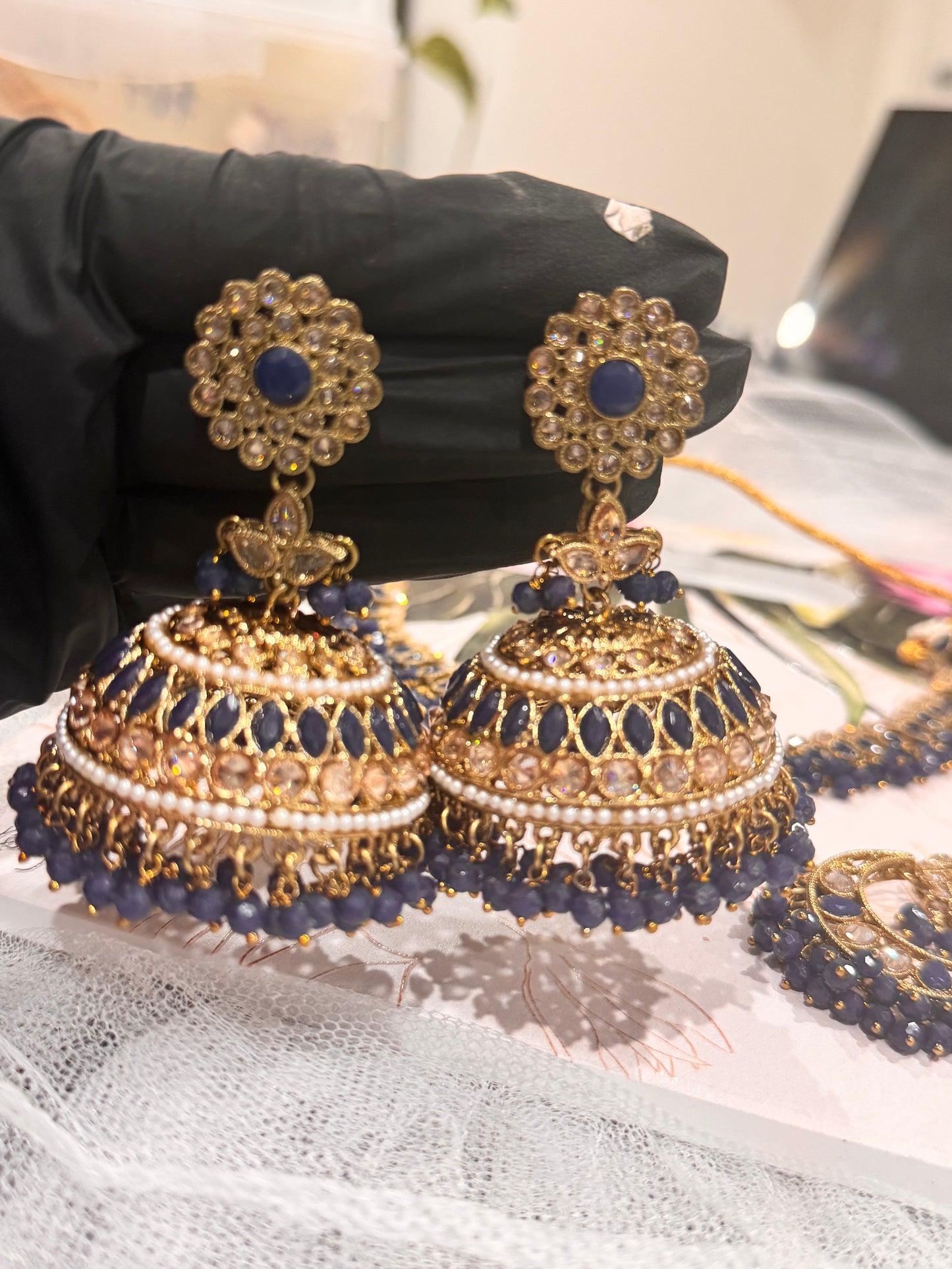 FMC259 - Polki Neckline Set