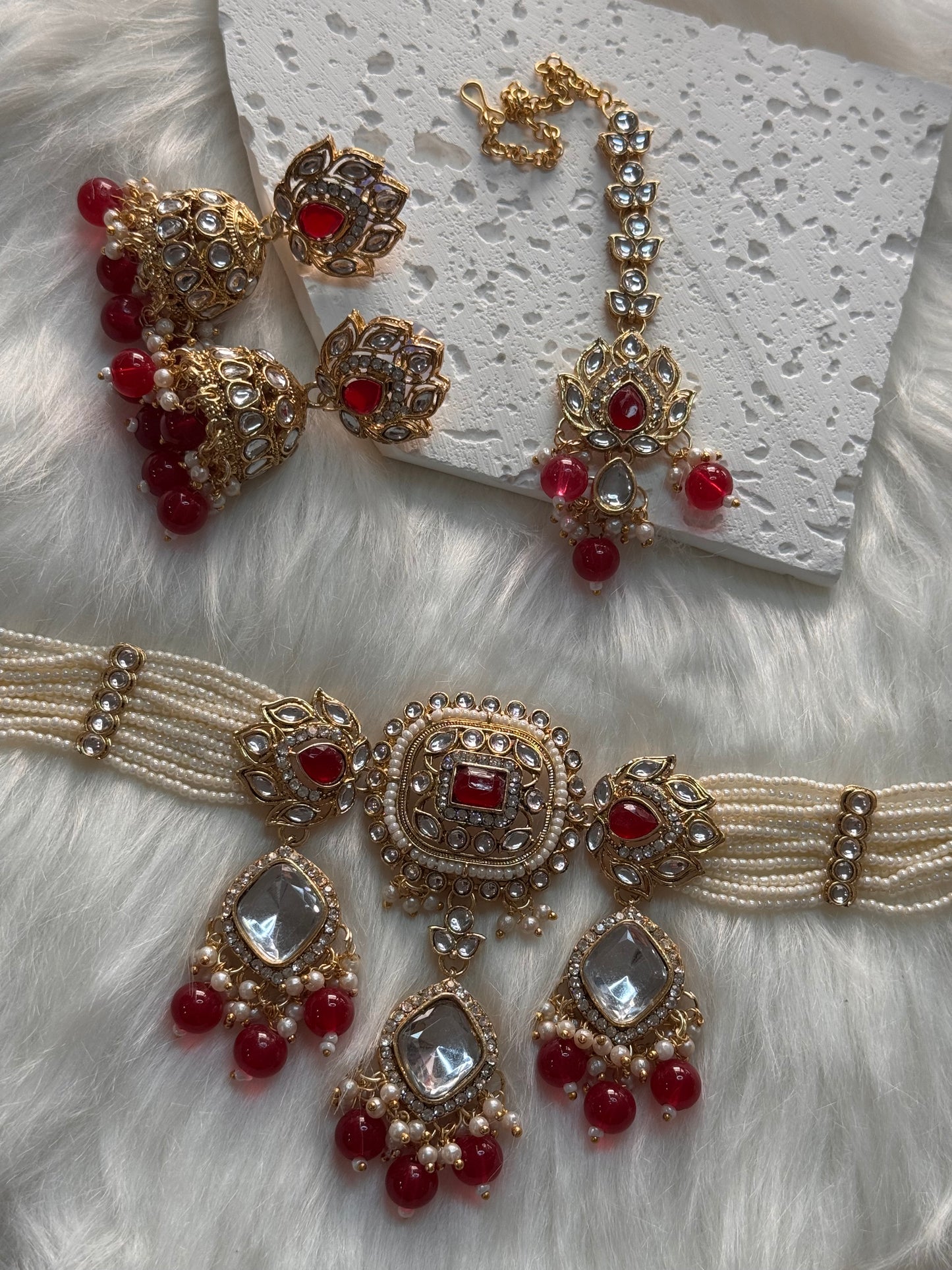 FMC525 - Kundan Chokar Necklace