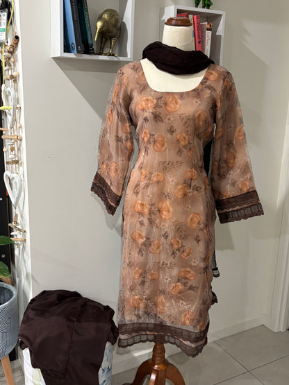 Pure Organza Salwar Suit