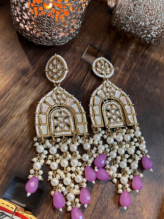 FMC105 - Kundan Earrings