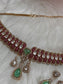 FMC3980 - Mossanite Kundan Necklace