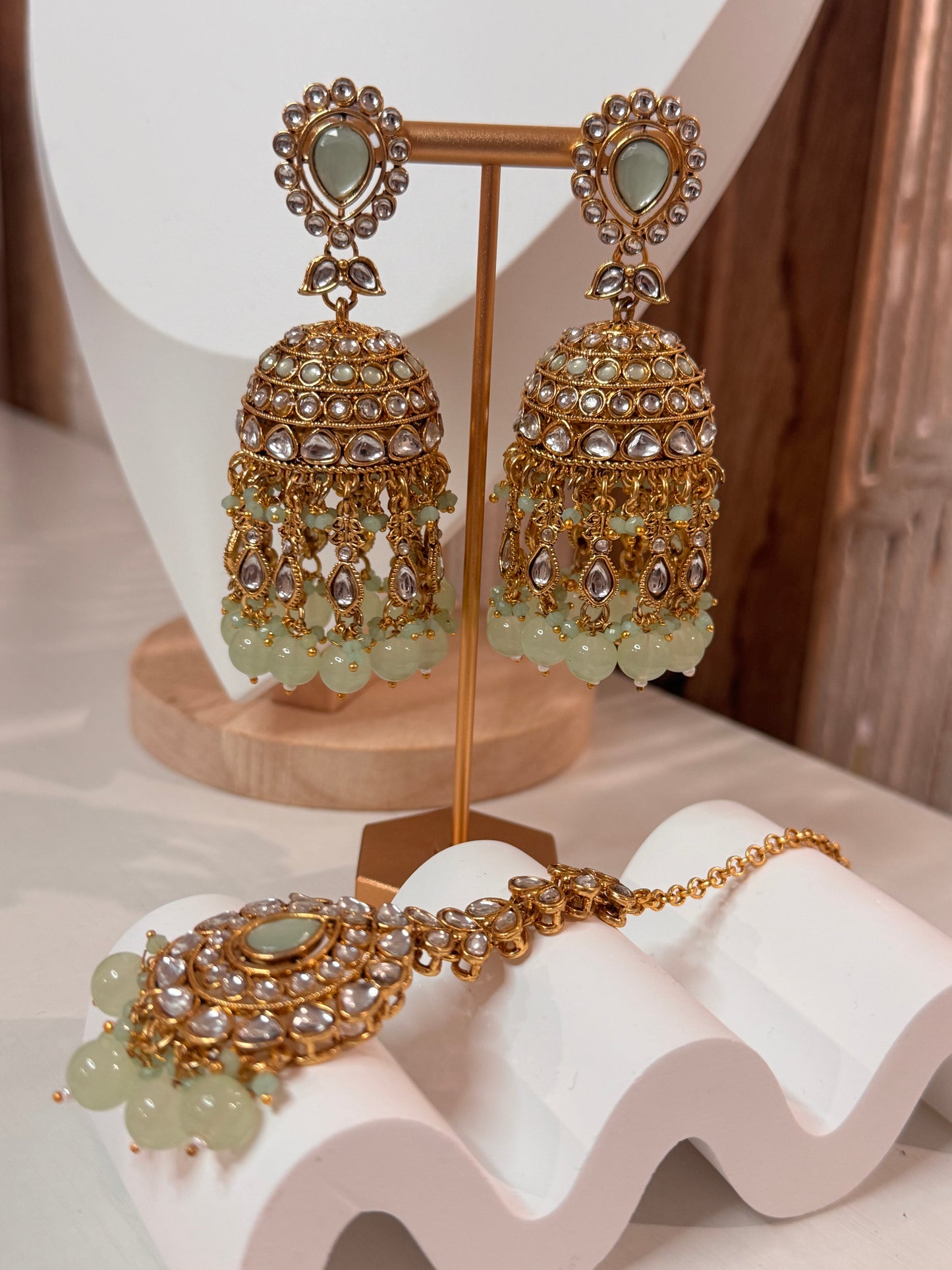 FMC785 - Jhumki Tikka Set