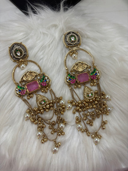 FMC1655 - Kashmiri Earrings