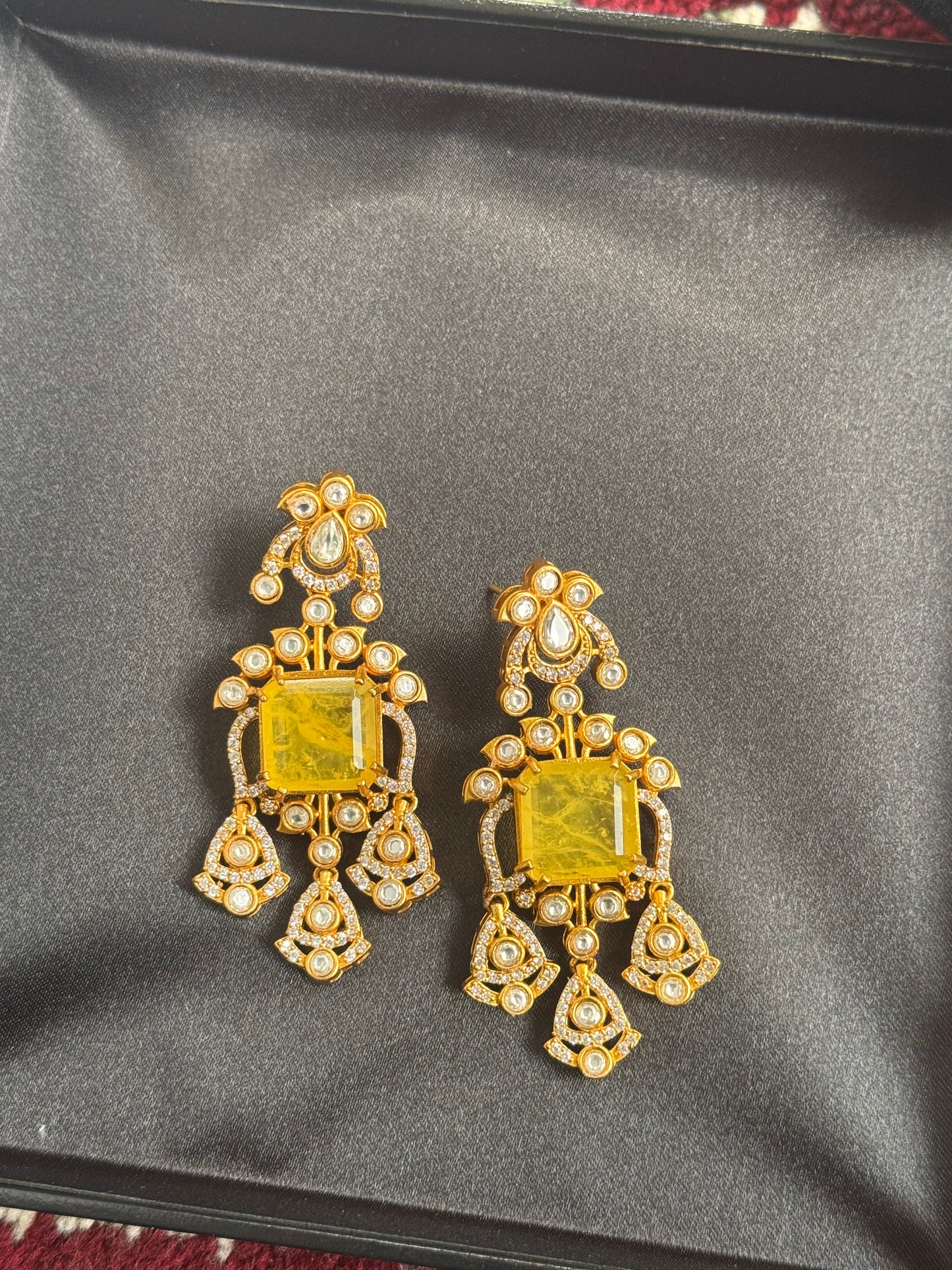FMC789 - Mossanite Earrings