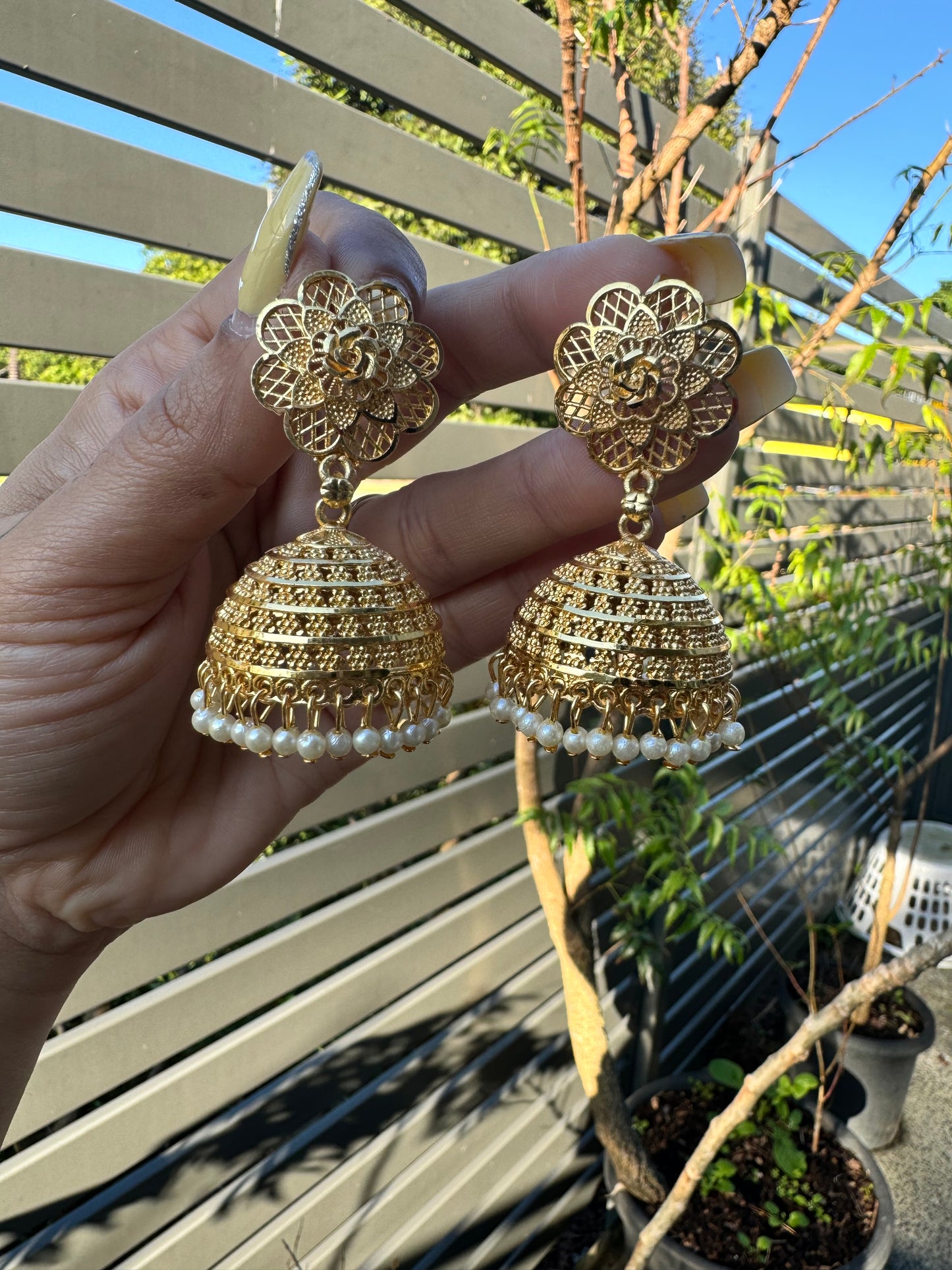 FMC241 - Gold Plated Jhumki