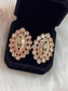 FMC864 - Uncut Kundan Stud Earrings