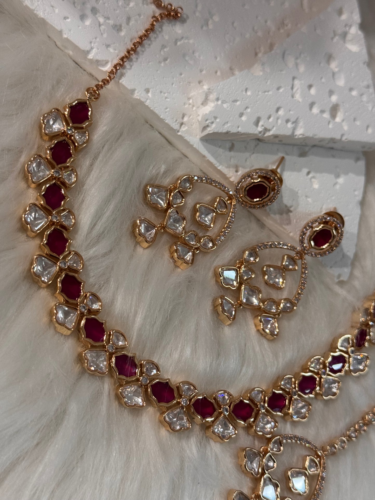 FMC2723 - Uncut Kundan Necklace