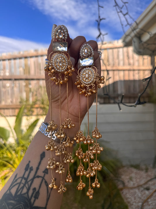 FMC1050 - Brass (Kashmiri) Earrings