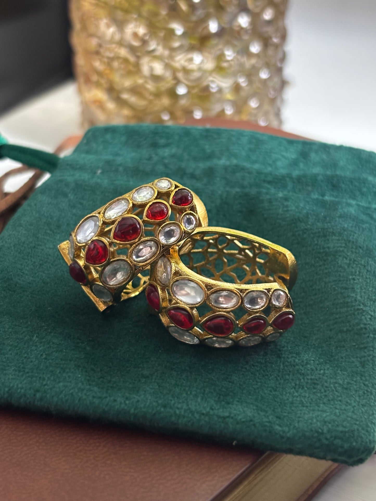 FMC9751 - Kundan Hoops