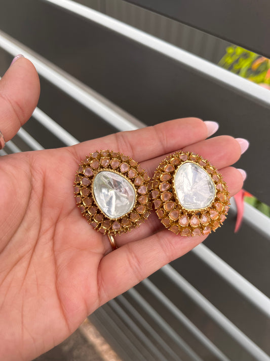 FMC273 - Uncut Kundan Studs