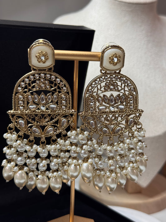 FMC480 - Kundan Earrings