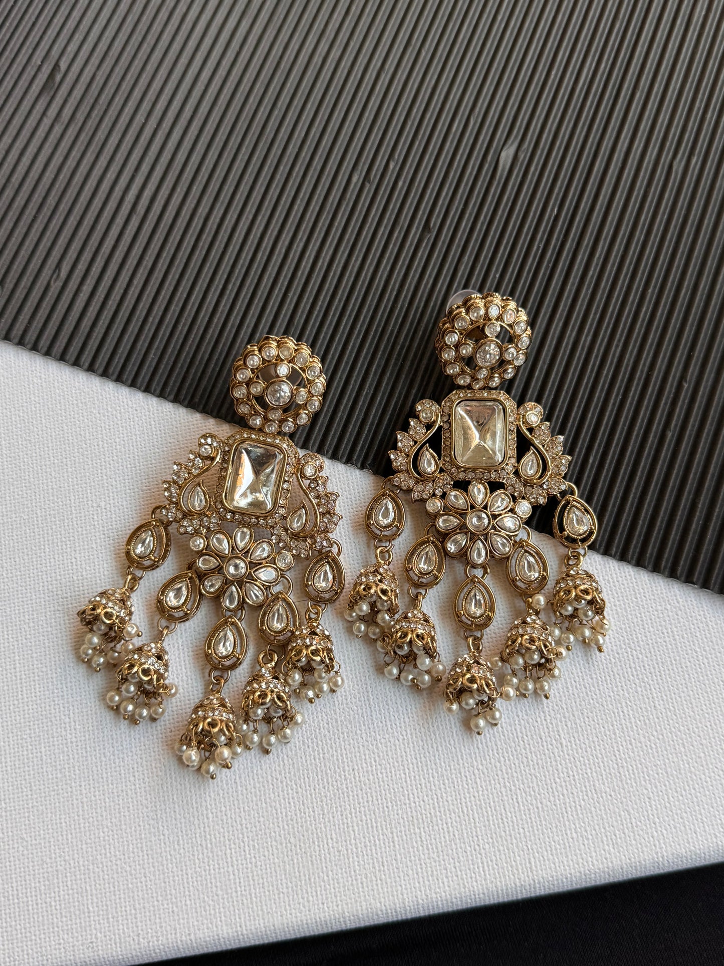 FMC765 - Kundan Earrings
